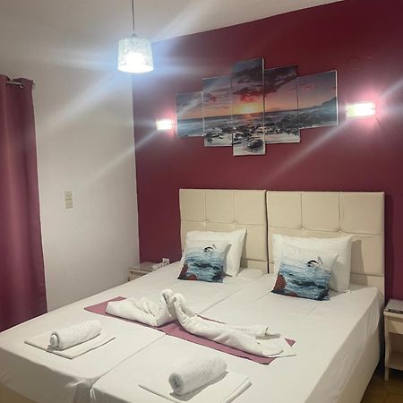 Pansion Katerina Otel Skála Eresoú Dış mekan fotoğraf
