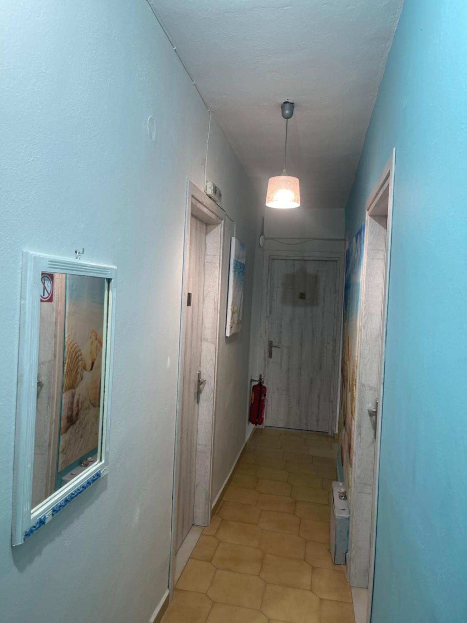 Pansion Katerina Otel Skála Eresoú Dış mekan fotoğraf