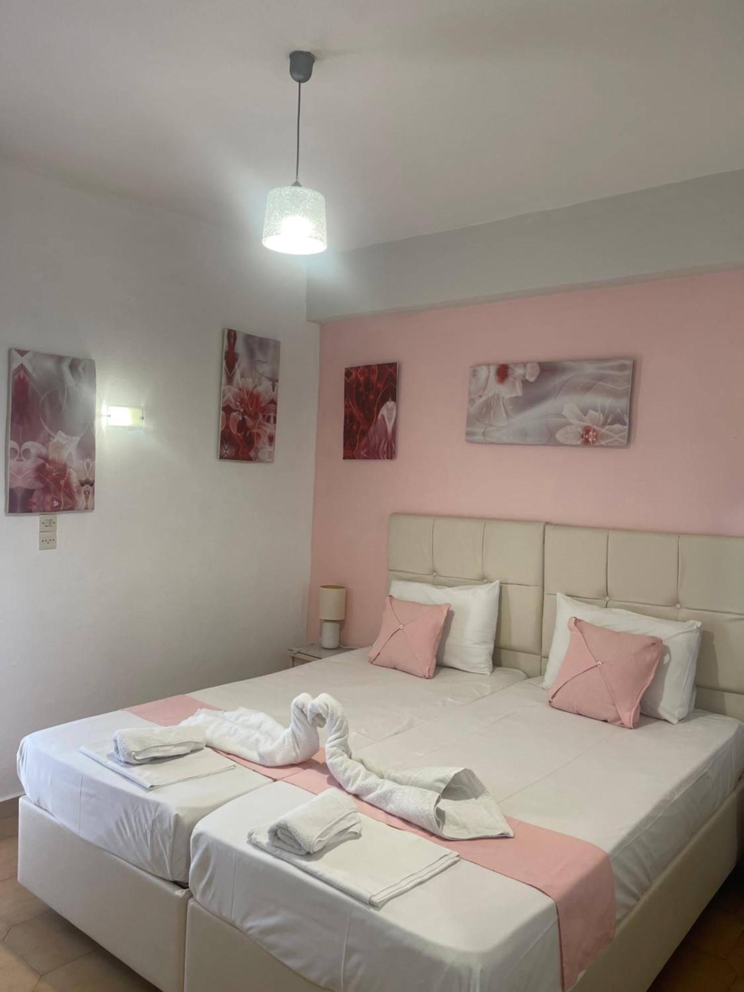 Pansion Katerina Otel Skála Eresoú Dış mekan fotoğraf