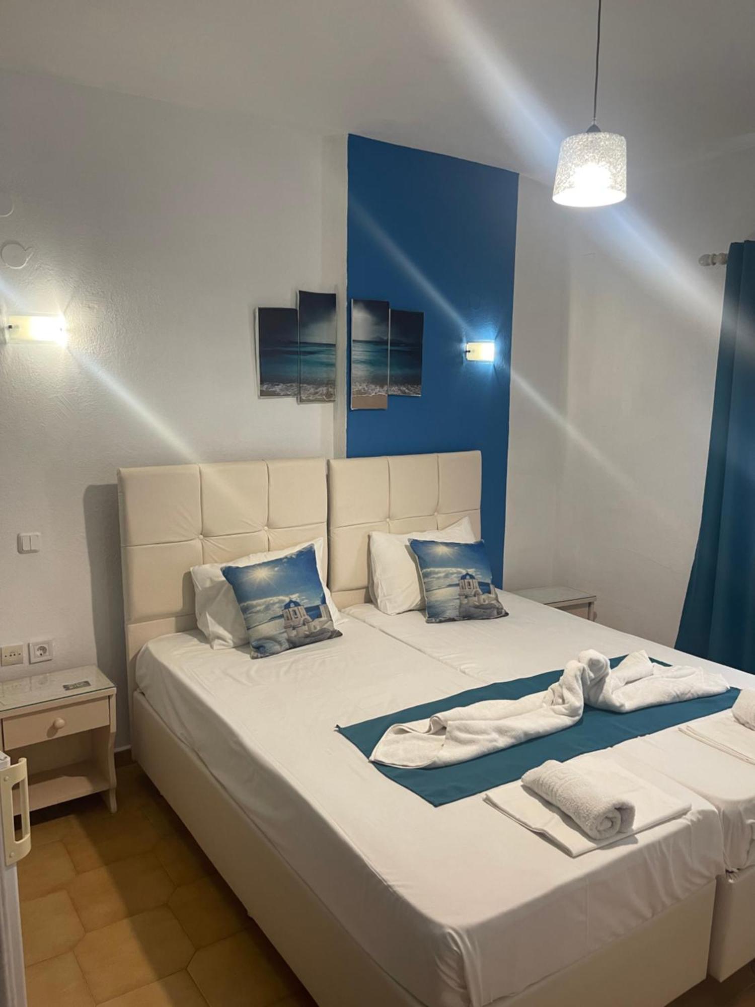 Pansion Katerina Otel Skála Eresoú Dış mekan fotoğraf