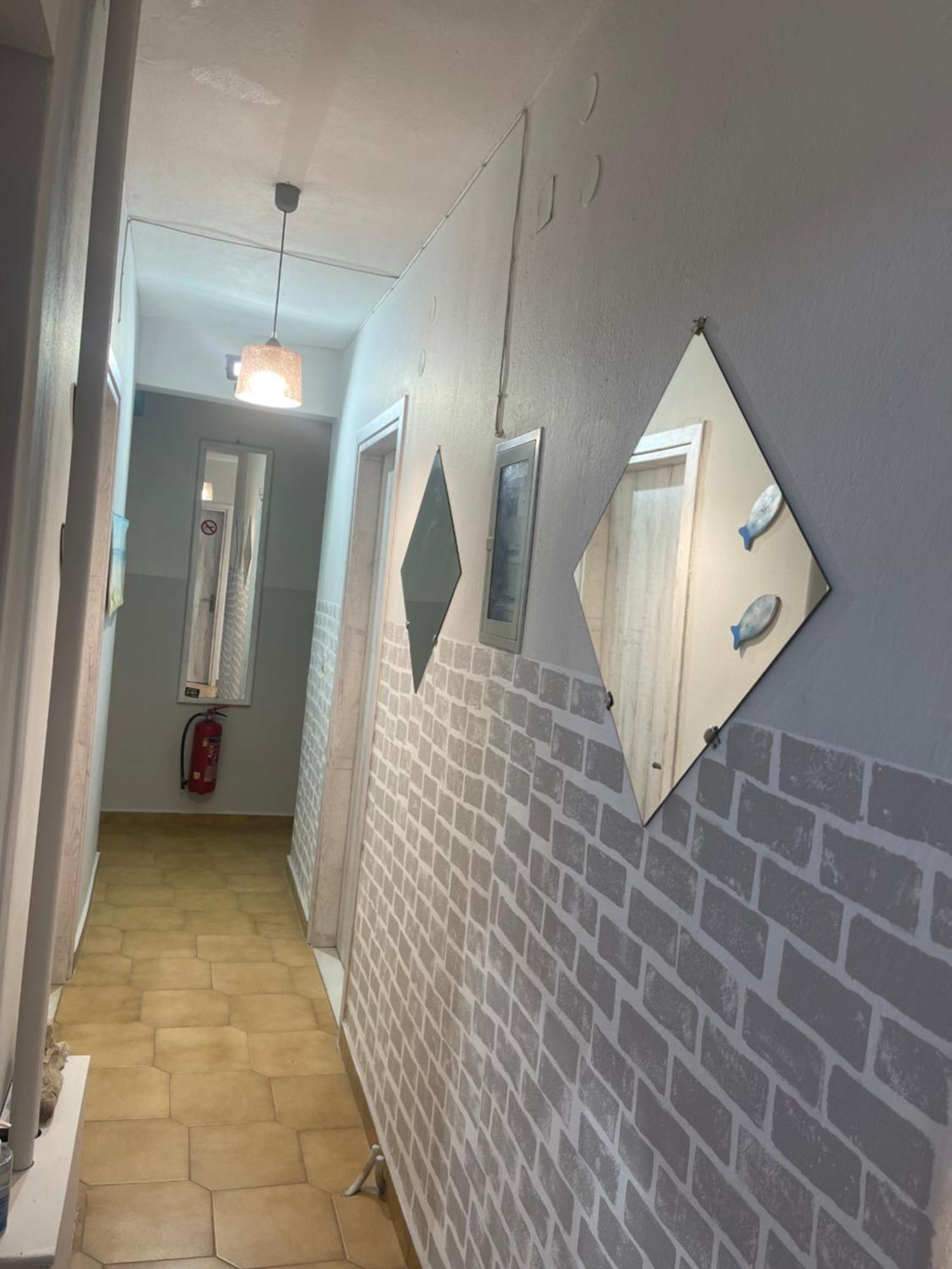 Pansion Katerina Otel Skála Eresoú Dış mekan fotoğraf