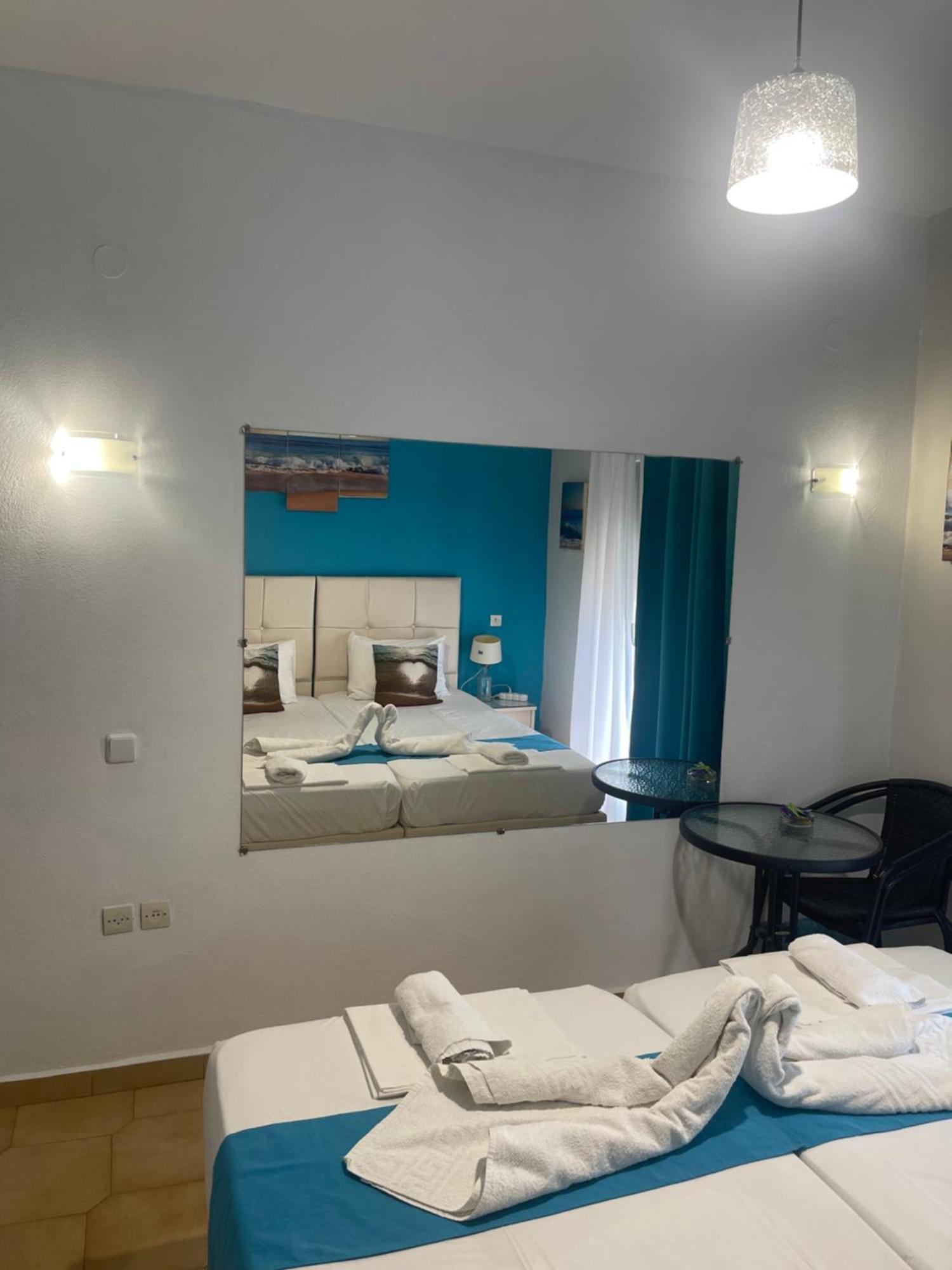 Pansion Katerina Otel Skála Eresoú Dış mekan fotoğraf