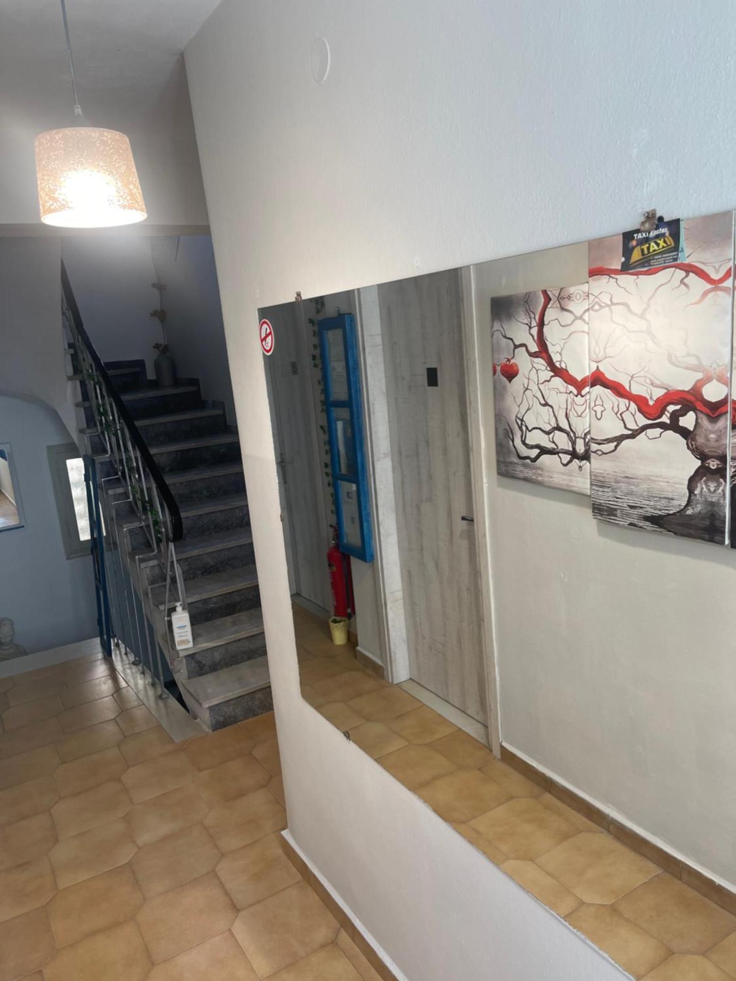Pansion Katerina Otel Skála Eresoú Dış mekan fotoğraf